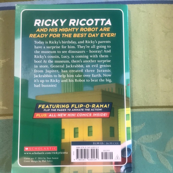 Children’s Books- Set of 3- Ricky Ricotta’s Mighty Robot (2( and Pokémon - Picture 5 of 8